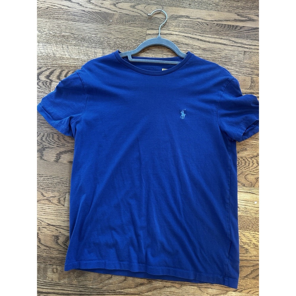 Ralph Lauren Polo T Shirt Men Blue Size Small - Picture 5 of 5